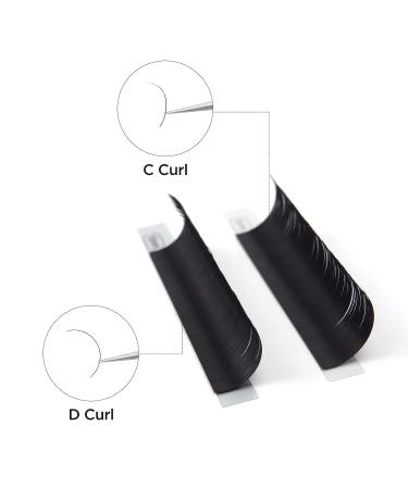 BEYELIAN 0.15mm D Curl 10mm Classic Eyelash Extensions - Super Matte Ellipse Flat Lashes for Professional Salons - Buy Online on GoSupps.com
