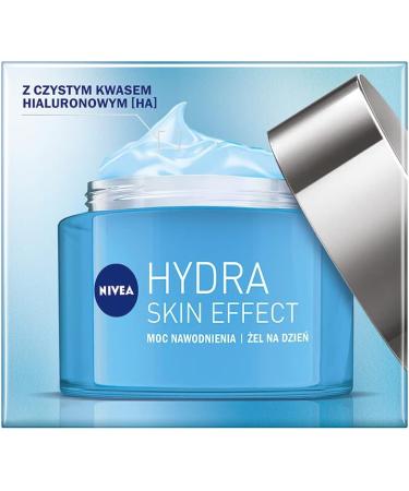 NIVEA Hydra Skin Effect Day Moisturizing Face Gel with Hyaluronic Acid 50 ml - Buy Online on GoSupps.com