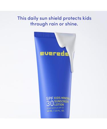 Evereden Kids Face Cream: Cool Peach 1.7 oz. & SPF 30 Mineral Sunscreen | Clean and Non-Toxic Kids Products | Multi-Vitamin Skin Care - Buy Online on GoSupps.com