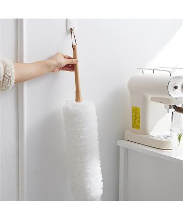 Dusting Duster Household Wooden Handle Electrostatic Dusting Duster(White) Free Size White - Buy Online on GoSupps.com