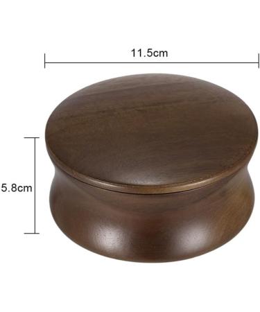Premium Wooden Shaving Bowl & Soap Mug for Men - Perfect for a Classic Shave - Buy Online on GoSupps.com