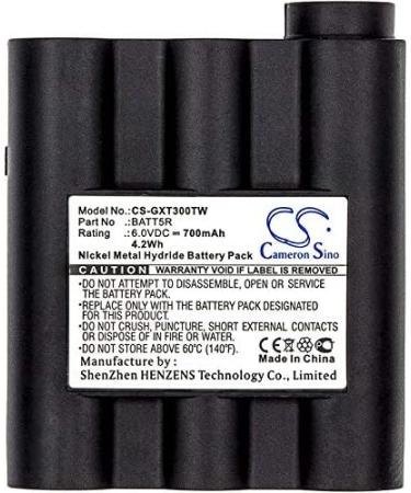 Replacement Battery for Alan G7 - 700mAh 6.0V Compatible with BATT5R BATT-5R PB-ATL/G7 - International Shipping Available - Buy Online on GoSupps.com