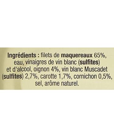 Conn table Red Label Mackerel Fillets Marinated in Muscadet/Aromatics 176 g - Buy Online on GoSupps.com