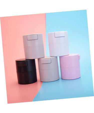 FRCOLOR 1pc Eyelash Glue Storage Container glue container lash extensions lash glue container eyelash supplies jar lash glue storage tank eyelashes with glue activated carbon nail polish 8.4x7.2cm Black - Buy Online on GoSupps.com