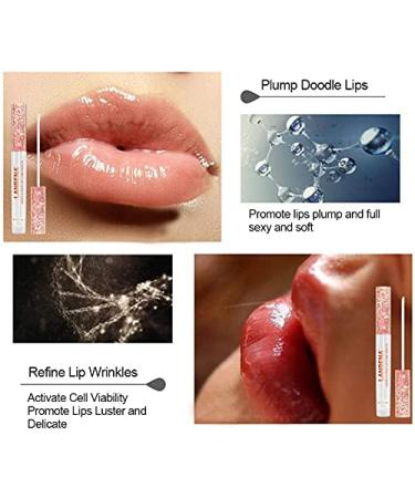Lip Care Lip Plumper Serum - Volumizing Lip Booster & Enhancer | Reduce Fine Lines & Moisturize (3PCs) - Buy Online on GoSupps.com