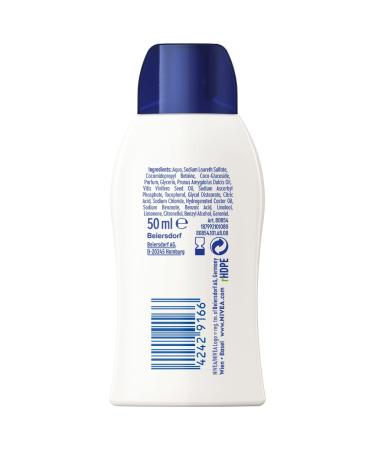 NIVEA Cream Soft Care Shower Mini (50ml) - Moisturizing Shower Gel with Vitamins & Oils - pH-Neutral Formula - New Version - Buy Online on GoSupps.com