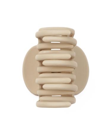 Joyoyo 4-Piece Small Hair Claws for Thin Hair - Non-Slip Dual-Row Clips in Matte Natural Colors | Perfect Hair Accessories for Women & Girls - Buy Online on GoSupps.com