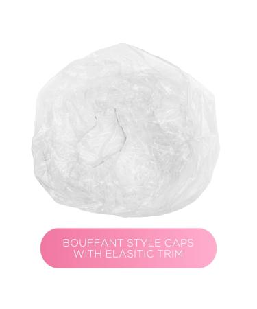 ADAMA XX-Large Shower Conditioning Caps - 10 Clear Disposable Caps for Voluminous Hair - Protects Long Hairstyles - 10 Count - Buy Online on GoSupps.com