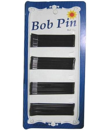 Buy Metal Black Bobby Pins - Mini Curved & Straight Hairpins for Hairdressing | International Shipping - Buy Online on GoSupps.com