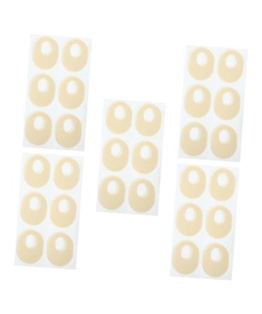FRCOLOR 5 Sheets Anti-wear Foot Stickers Abrasion Proof Cushion Foot Pads Corn Pad Feet Corn Patches Corn Protectors for Toes Cushions Bunion Cushion Bunion Pad Emulsion
