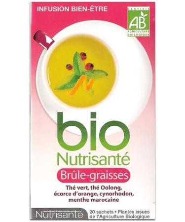  Vitavea Nutrisant Organic Fat Burning Infusion 20 Sachets - Buy Online on GoSupps.com