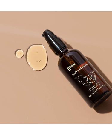 Earthling Co. Hair & Body Oil - Natural Daily Moisturizer for Hair & Skin - 2.5 fl oz - Buy Online on GoSupps.com