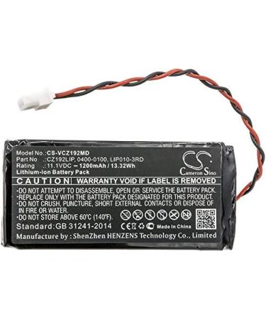 Buy Compatible 1200mAh Battery for Verathon 0400-0100 Glidescope GVL CZ192LIP KMBNK513475 | International Shipping Available - Buy Online on GoSupps.com