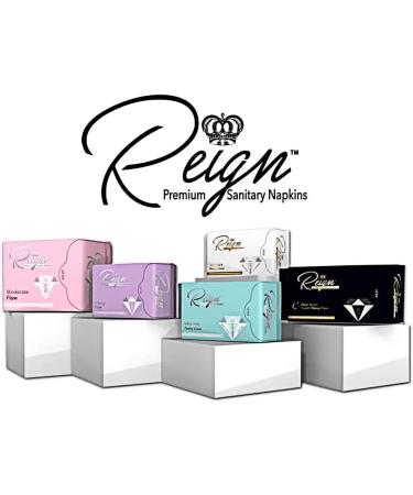 Reign Premium Ultra Thin Menstrual Pads - 30 Count Pack for Women - Buy Online on GoSupps.com