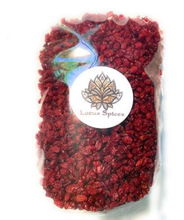 Lotus Spices - Authentic Organic Barberries (Zereshk) - Fresh, Non-GMO & Pesticide-Free - 8 oz - Buy Online on GoSupps.com