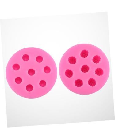 MAGICLULU Decor 4 Pcs Cakesicles Mold Non-Stick Mold Silicone Mold Cake Decorations Pink Mold Cake Decorating Tool Fondant Mold DIY Mold Cake Toppers Cake Mold Blueberry Fondant Cake medium - Buy Online on GoSupps.com