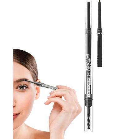 Dual-Sided Brow Pencil - Eye Brow Makeup Pencil Water Proof | Anti-Smudge Eyebrow Pencil Interchangeable Tip for Mother Kagrote Black - Buy Online on GoSupps.com