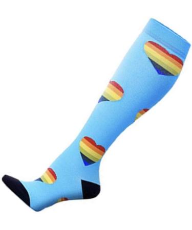 Angoter Compression Stockings - Long Sports Socks for Running Travel Cycling Pregnancy & Edema Relief for Men & Women - Buy Online on GoSupps.com