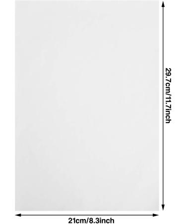 Outus White Carbon Transfer Paper 11.7 x 8.3 Inch Tracing Paper Carbon Graphite Copy Paper with Embossing Stylus Tracing Stylus Dotting Tools for Cloth Fabric Paper Wood (105 Pieces) - Buy Online on GoSupps.com
