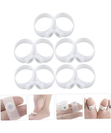 10 Pairs Magnetic Toe Ring Acupoint Covers - Versatile Elastic Band Covers for Women - Buy Online on GoSupps.com