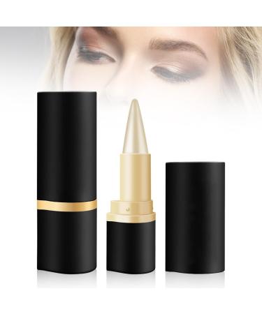 Matte Quick-Dry Eyeliner 2024 New Black Gel Eyeliner Pencil Set Natural Cream Eye Liner Waterproof Smudge Proof Long-Lasting Gel Eye Liner Makeup (Silver)