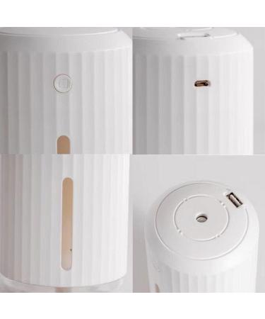 MYCENSE Mini USB Humidifier with Color-Changing Night Light Auto Shut-Off Feature White - Buy Online on GoSupps.com