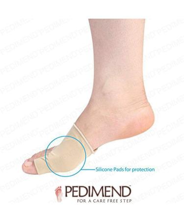 Pedimend Bale Toe Pain Relief Pillows - 2 Pairs | Foot Gel Separator & Arthritis Support Bandage - Buy Online on GoSupps.com