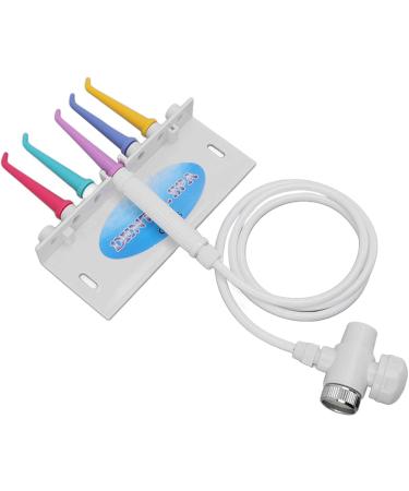 Water Flosser for Family Use - 5 Color Jet Tips for Faucet & Shower | Non-Electric Oral Irrigator for Dental Care - Buy Online on GoSupps.com