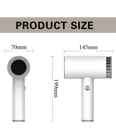 Professional Cordless Hair Dryers Rechargeable Light Travel Hairdryer Handheld Movable Blow Dryer Mini Compact Hair Dryers for Women Kids Outdoor Camping - Buy Online on GoSupps.com