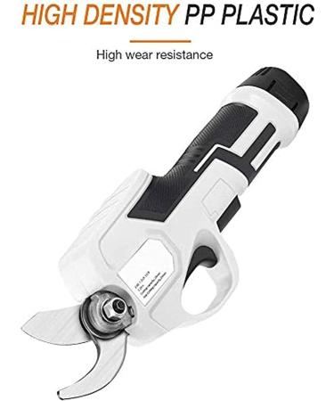 Electric Pruning Shears 35Mm Cutting Diameter Powered Tree Branch Pruner with 2 Li-Ion Rechargeable Battery Small Gift - Buy Online on GoSupps.com