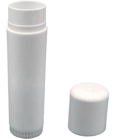 50Piece Empty Lipstick Tube 5g White Plastic Lip Balm Containers For DIY Homemade Lip Care Products Lip Balm Packaging - Buy Online on GoSupps.com