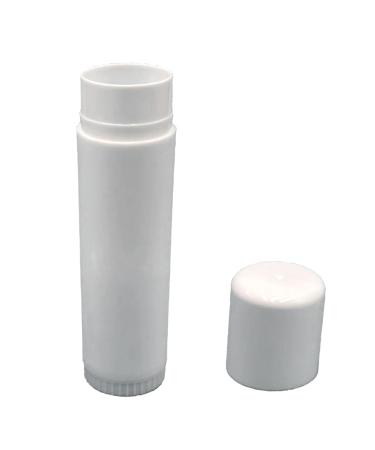 DIY Lip Balm Tubes 50pcs Empty Lipstick Containers 5g White Plastic Tubes For Lip Care Product Empty Lipstick Tubes