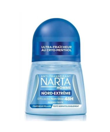 Hygi ne Beaut Narta Men's Deo North Extreme Ball 50 ml - Pack of 4