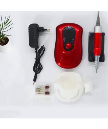 Nail Drill Electric Nail File for Acrylic Nails Rechargeable Portable E-File Manicure Pedicure Tools 30000RPM Nail Buffer Manicure Pedicure Polishing Tools