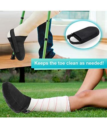 Buy Cast Sock - Toe Cover & Warmer for Men & Women | Keep Toes Warm & Clean for Leg Foot & Ankle Casts - Shipping Worldwide - Buy Online on GoSupps.com