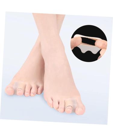 Hemoton 6pcs Separator Silicone Gel Nursing Foot Protectors - Bunion Protector Caps for Women, 3.5x2.7cm - Buy Online on GoSupps.com