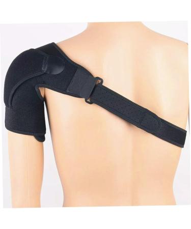 Adjustable Shoulder Support Brace Compression Sleeve Rotator Cuff Strap Pain Relief Sprain Tendinitis Dislocated AC Joint for Men Women Compression Shoulder Sleeve - Buy Online on GoSupps.com
