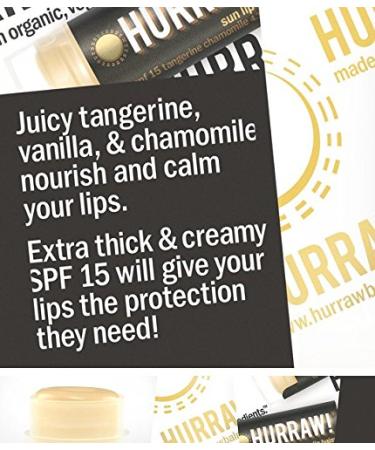 Hurraw! Moon Night Treatment Unscented Lip Balms 3 Pack Bundle SPF15 - Organic Vegan Gluten Free - Made in USA - Buy Online on GoSupps.com