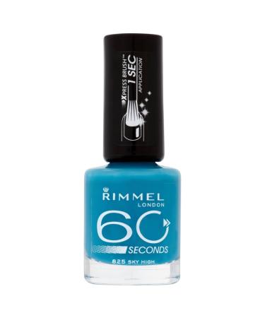 Rimmel 60 Seconds Nail Polish Sky High Sky high 8 ml (Pack of 1)