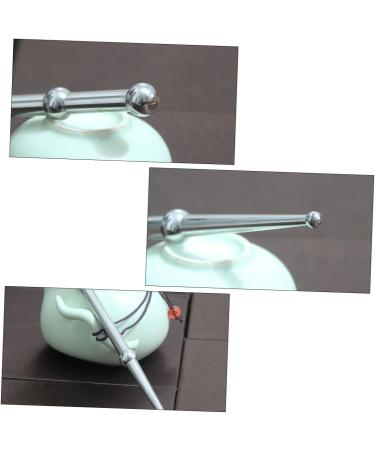 Fomiyes Acupuncture Rod Scratch Massager | Face & Foot Massage Tool | Stainless Steel 304 Beauty Device for Acupuncture & Relaxation - Buy Online on GoSupps.com