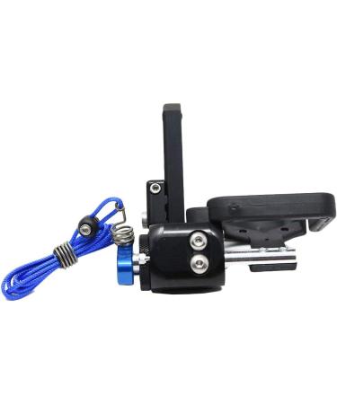 HAMSKEA Hybrid Hunter Pro Micro Tune/Drop Away Arrow Rest - Right Hand, Bowhunting Recurve/Compound, Black/Blue - Buy Online on GoSupps.com