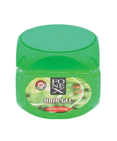 Fonex Ultra Strong 500ml Hair Gel |Ultra strong hair gel |Strong hold |No gluing and without residues |Alcohol free |500ml (1 piece) 500 ml (1 Pack)