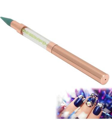 Buy Manicure Dotting Pen - Dual-Ended Acrylic Stainless Steel Tool for Rhinestones (Green) - International Shipping - Buy Online on GoSupps.com