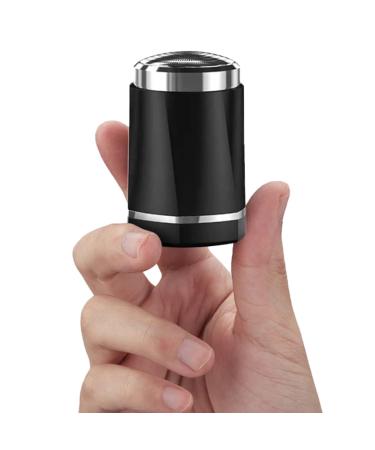 Mini Electric Shaver for Men - USB Rechargeable Portable Travel Rotary Beard Grooming - Buy Online on GoSupps.com