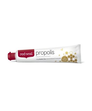 Red Seal Propolis Toothpaste   Toothpaste Made with 100% New Zealand Bee Propolis Extract  Anise  Peppermint  Eucalyptus Essential Oils - No Fluoride  No Preservatives  No Artificial Flavors or Colors