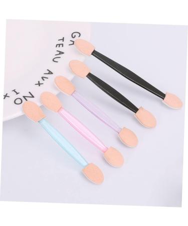 WOONEKY 100 Pcs Makeup Tools Eyeshadow Brush Eye Shadow Sponge Applicator Eyeshadow Eyeliner Brushes Black Size 2 Black - Buy Online on GoSupps.com