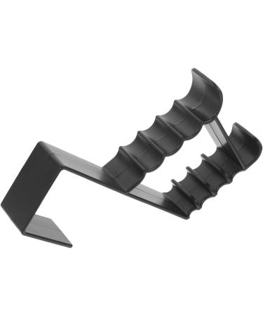 OUNONA 2pcs Door Hook Clothes Hangers Coat Rack Clothes Rack Hooks Door Hanger Abs Hang Clothes Front Door 15.60X11.50X3.60CMx2pcs Blackx2pcs - Buy Online on GoSupps.com