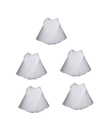 FRCOLOR 250 Leaf Tyo Marker made of pearl murdery cotton intent paper for permanent shaft hair hardener-free load paper Highlight kit hair paper strip tool foam white balance board care whitex5stk 30x10cmx5pcs