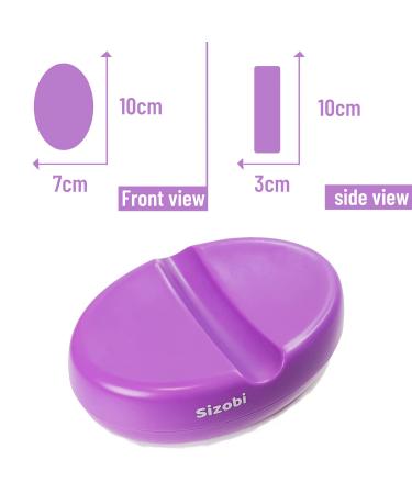 Sizobi Magnetic Sewing Pincushion - Purple Pin Holder & Paper Clip Organizer - Buy Online on GoSupps.com