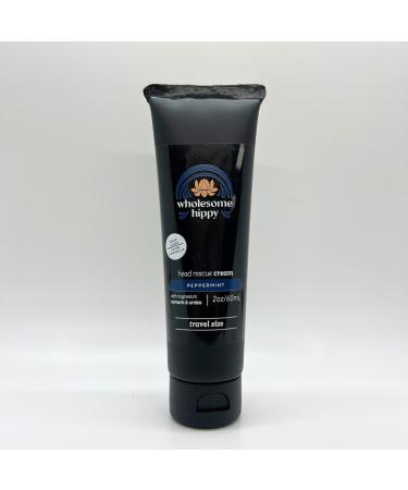 Wholesome Hippy Naturals Head Rescue - Peaceful Peppermint 2oz White